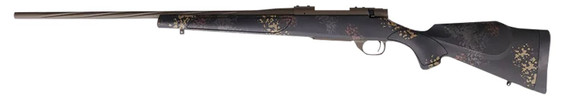 Weatherby VTA7MMRR4T Vanguard Talus Full Size 7mm Rem 3+1 24 in Patriot Brown Cerakote #2 Fluted/Threaded Barrel & Steel Receiver, Black w/Rust Brown, Smoke & Stone Sponge Monte Carlo Synthetic Stock, Rifle