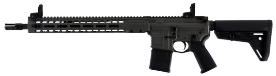 Barrett 17121 REC7 DI Carbine 5.56x45mm NATO 30+1 16 Barrel, Tungsten Gray Cerakote Finished Anodized 7075-T6 Aluminum Upper & Lower Receiver, Magpul Furniture, Radian Raptor Ambi Charging Handle, ALG Defense Trigger, Optics Ready, Rifle