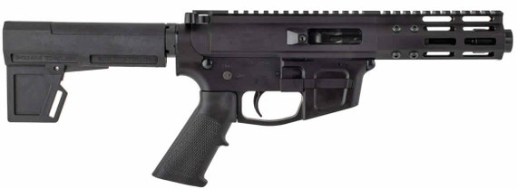Foxtrot Mike FM-9B Enhanced Pistol FM95PCC, 9mm, 5", Blast Defusser, Pistol Blade, Glock Magwell, Black