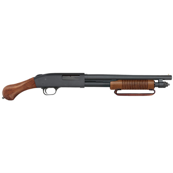 Mossberg 590, Nightstick, TALO, Pump, 12 Gauge, 3 in Chamber, 14.375 in, Black, Wood Grip, 5 Round, 26.5 in Overall Length, Bead Sight 50651