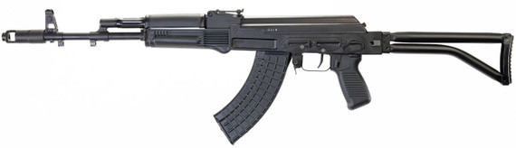 Arsenal SAM7SF-84E SAM7SF 84E 7.62x39mm 10+1 16.33" Black Steel Threaded BBL, Black Forged & Milled Alum Rcvr, Black Synthetic Folding Right Side Stock, Black Polymer Grip,Tactical Rifles