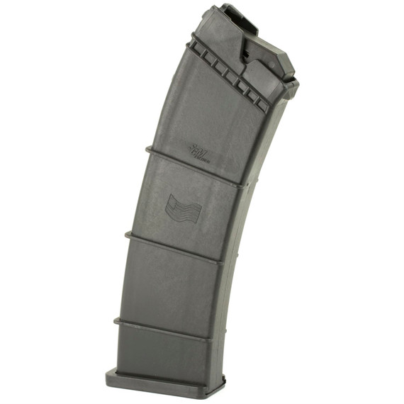 SGM Tactical Magazine, 12 Gauge, 10 Rounds, Fits Saiga, Polymer, Black SSGMP1210