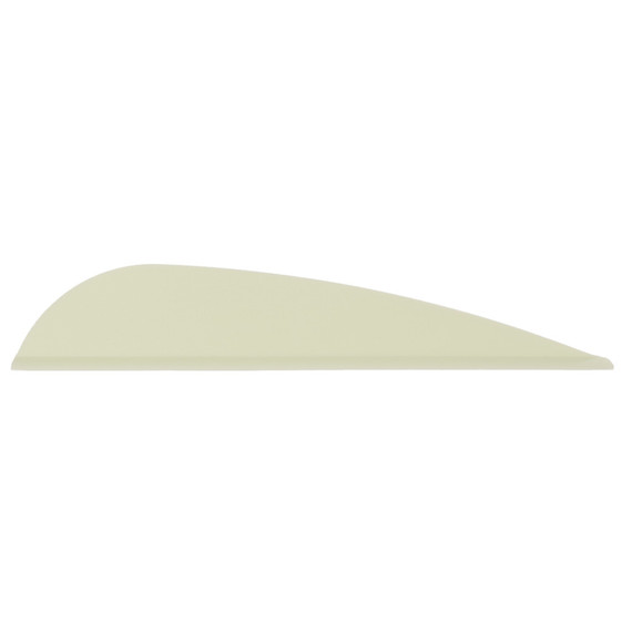 AAE Elite Plastifletch Vanes White 2875 in 100 pk EPA26WH100