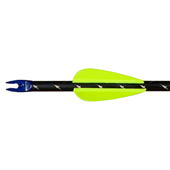 AAE Elite Plastifletch Vanes Yellow 175 in 100 pk EPA16YE100