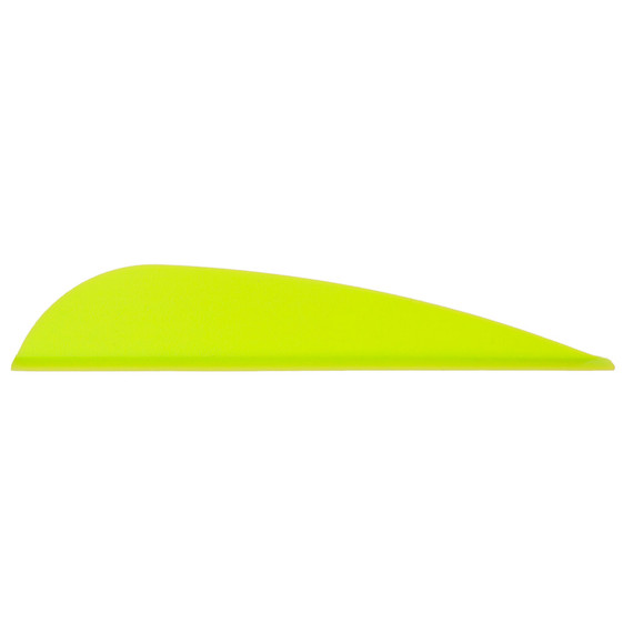 AAE Elite Plastifletch Vanes Yellow 2875 in 100 pk EPA26YE100