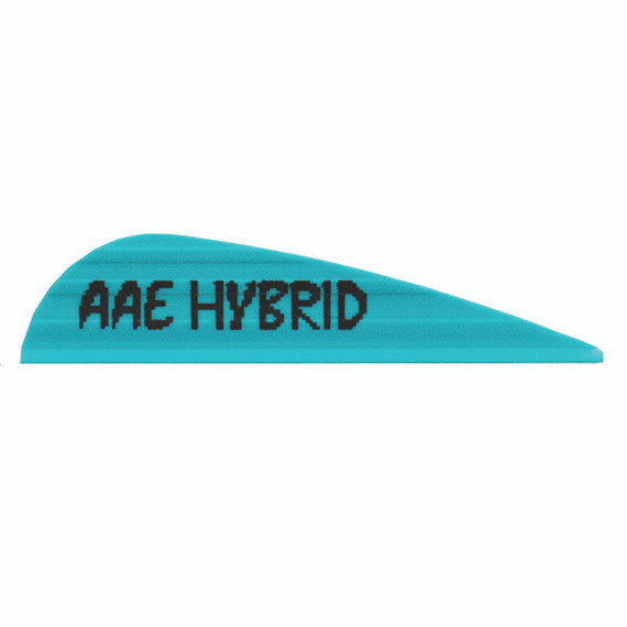 AAE Hybrid 16 Vanes Teal 17 in 100 pk HY16TL100