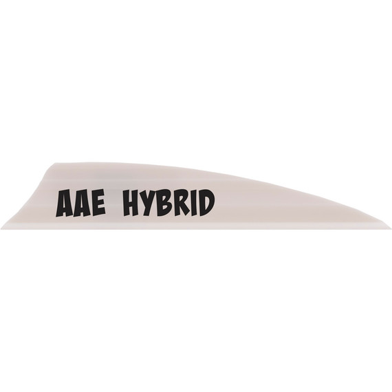 AAE Hybrid 185 Vanes White 185 in Shield Cut 100 pk HY185WH100