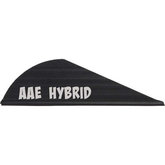 AAE Hybrid HP Vanes Black 2 in 100 pk HYHPBK100