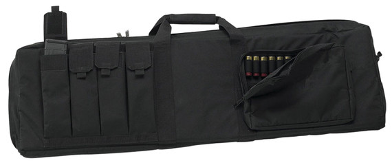 US PeaceKeeper P30043 Tactical Combination Case Black 600D Polyester, Rifle/Shotgun