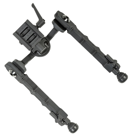 Accu-Tac FCASG205 FC-5 G2 Arca Spec Bipod Black Hardcoat Anodized 6.25 in-10.85 in Aluminum