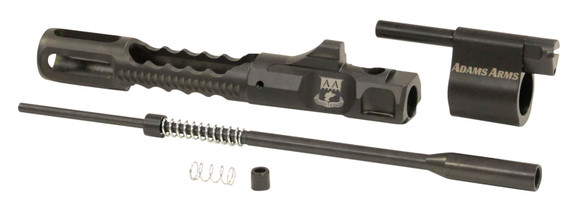 Adams Arms FGAA03204 P Series Adjustable Micro Block 223 Rem, 5.56x45mm NATO Black Steel Carbine Length Piston Kit