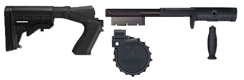 Adaptive Tactical 03000 Venom Rotary Conv Kit w/M4 Stk 12ga 2.75 in 10rd Moss500/8