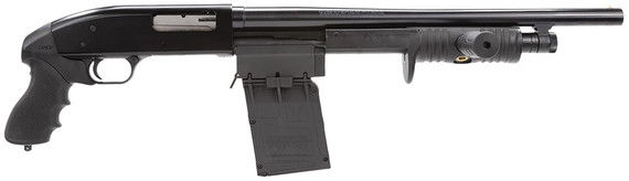 Adaptive Tactical Sidewinder Venom Maverick 88 Shotgun 00101, 12 Gauge 2.75 in, 18.5 in BBL, Pump-Action, Hogue Pistol Grip Stock, Blued Finish, 5 + 1 Rd