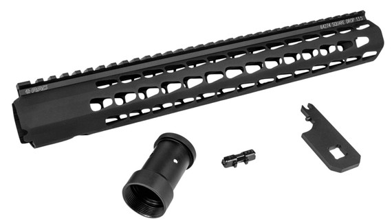 Advanced Armament 64274 Squaredrop AR-15 Aluminum Black/Anodized