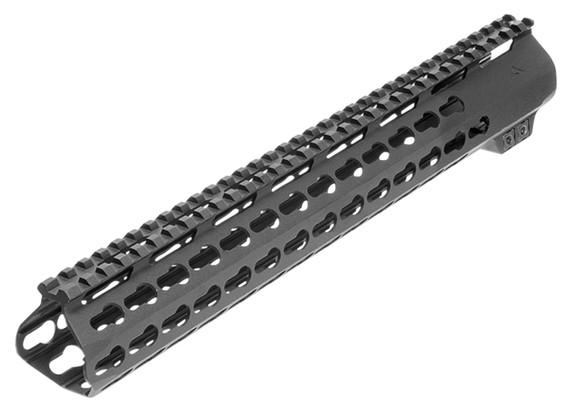 Aim Sports MTK556R Keymod Handguard Gen II 15 in Aluminum Black Anodized for AR-Platform, M4