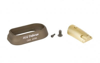 ALG Defense Flared Magwell, Fits Gen 3 Glock 17 & 22, Sandstone AFM-SAND