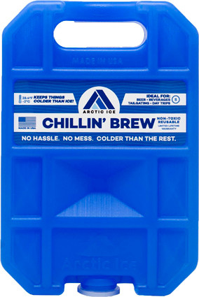 Arctic Ice Chillin Brew Small .75Lb Reusable Refrige Temp! 1208