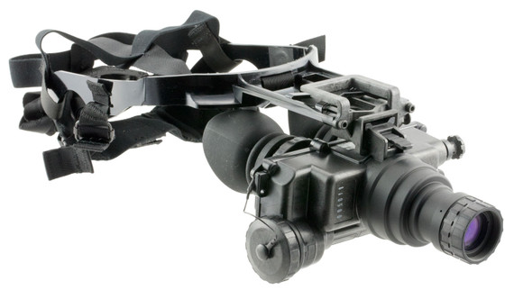 ATN NVGOPVS720 PVS7-2 Night Vision Goggles Black 1x 27mm Generation 2 40-45 lp/mm Resolution