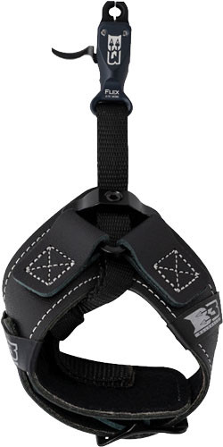 B3 Archery Release Rival Dual Jaw Flex Connector Black/Black RVFC-BK