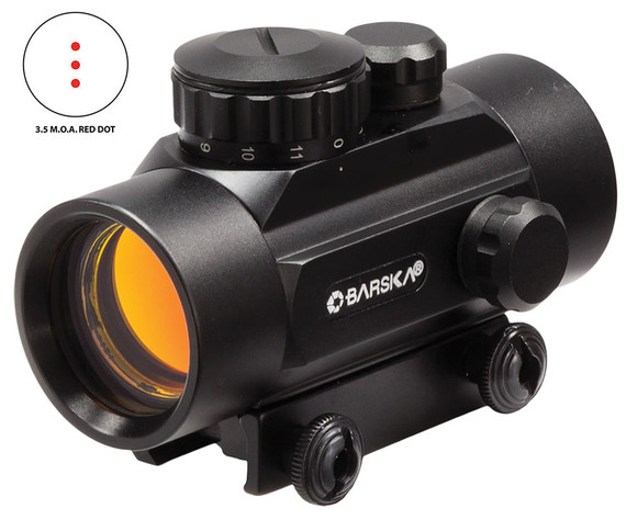 Barska AC11088 Red Dot Crossbow Scope, 30mm, 3 DOT, Mt