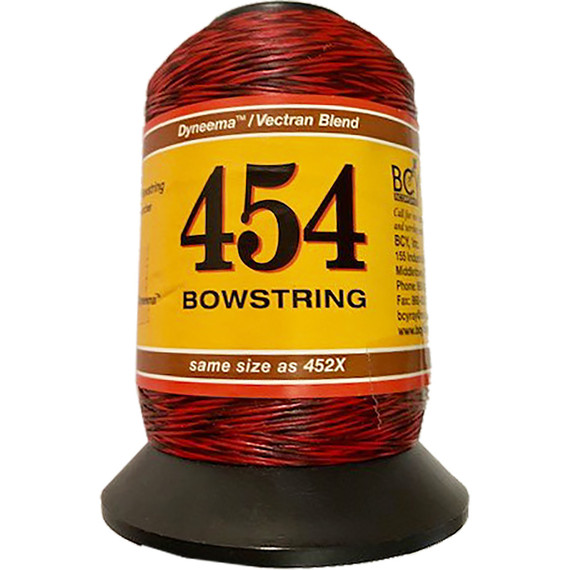 BCY 454 Bowstring Material Red/Black 1/8 lb