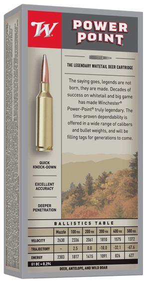 Winchester X3001 Power-Point 300Savage 150gr 20 Per Box/10 Case Centerfire, Rifle Ammunition