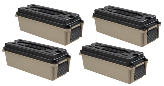 Berrys 72169 Ammo Can 20 Caliber 9.25 in L x 3.125 in BW x 3.125 in TW x 2.5 in H Plastic Tan