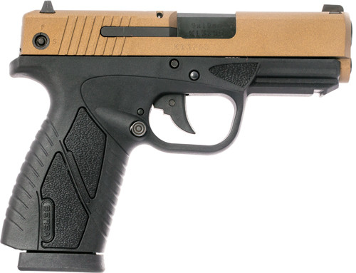 Bersa Bp Cc 9Mm Fs 8 Sh Burnt Bronze Slide/Blk Frame Zan Exl BP9BRZCC
