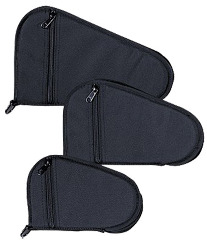 Bianchi 19716 Model 4450 Pistol Case Medium 10 in Textured Nylon Black