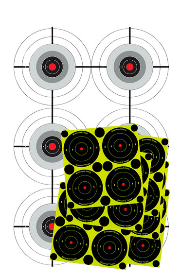 Birchwood Casey 37444 EZE-Scorer Multiple Bull's-Eye 23 inx35 in/3 in