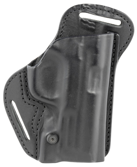 Blackhawk 420718BKR Check Six Black Leather Belt Springfield XD Sub Compact Right Hand