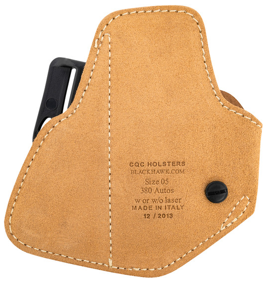 Blackhawk 421605BNR Tuckable IWB Tan Suede Belt Clip Fits Ruger LCP Right Hand