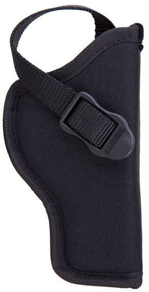 Blackhawk 73NH02BKR Hip Holster 3-4 in Barrel Medium/Large Double Action Revolver 1000 Denier Cordura Nylon Black