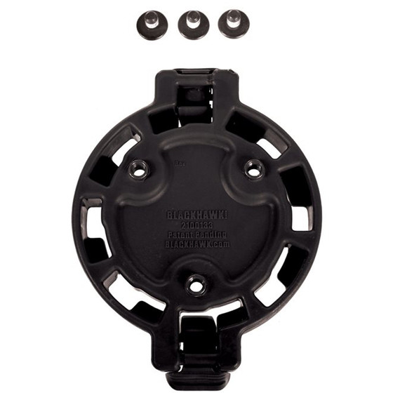 BLACKHAWK SERPA Quick Disconnect Modular Drop-Leg Platform, Female Adaptor with Screws, Black 430952BK