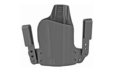 BlackPoint Tactical Mini Wing IWB Holster 115657, Fits Glock 48, Right Hand, Black Kydex, 15 Degree Cant 115657