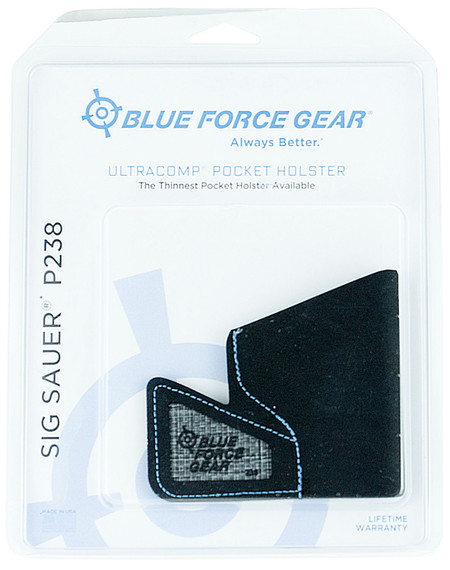 Blue Force Gear MHOLSTER2380 Ultracomp Pocket Sig P238 High-Performance Laminate Black
