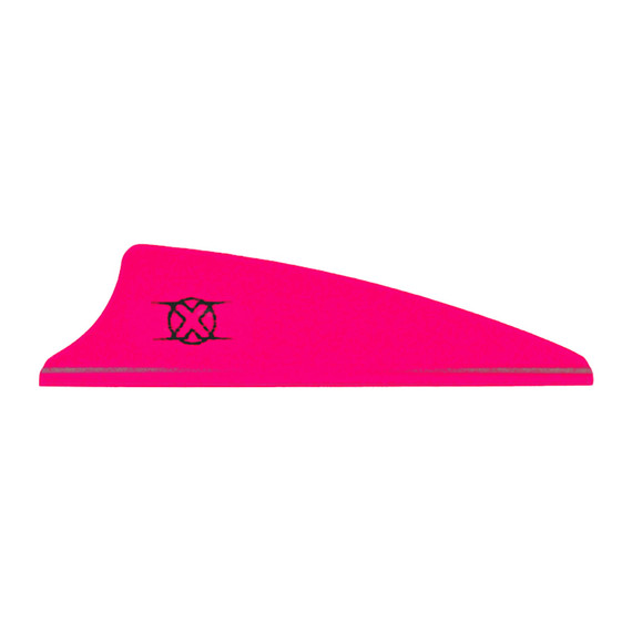 Bohning Shield Cut X Vanes Hot Pink 175 in 100 pk 10772HP175
