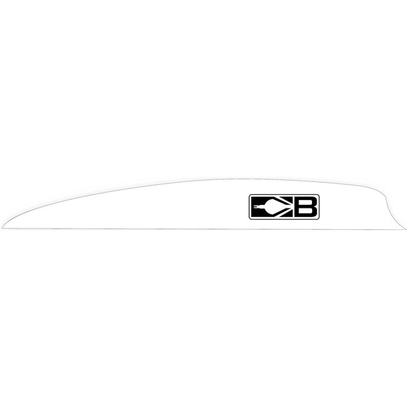 Bohning Zen Vanes White 4 in 100 pk 101048WH4