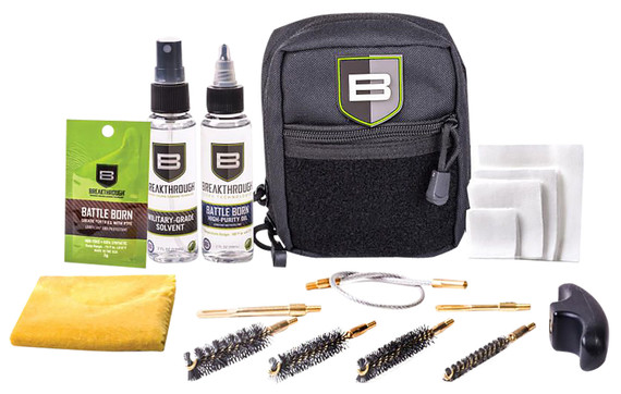 Breakthrough Clean BTQWICPBLK Quick Weapon Cleaning Kit Pistol
