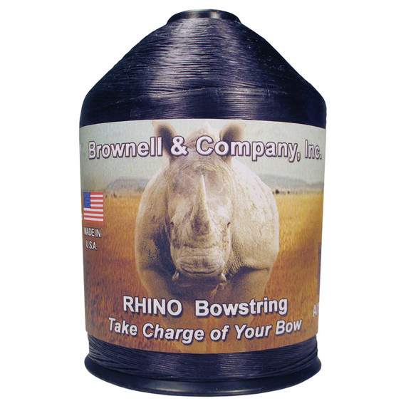 Brownell Rhino String Material Black 1/4 lb FA-TDBL-RHI-14