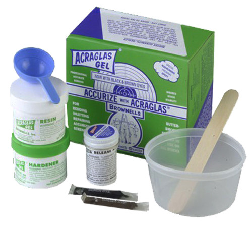 Brownells 20100 Acraglas Gel Kit 4 oz