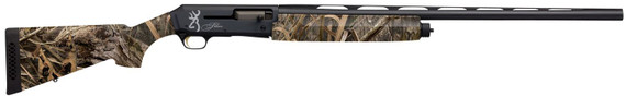 Browning 011429205 Silver Field 12 Gauge 26 in 4+1 3.5 in Black Charcoal Bi-Tone Mossy Oak Shadow Grass Blades Habitat Right Hand