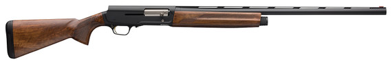 Browning 0119103005 A5 Hunter 12 Gauge 26 in 4+1 3 in Matte Black Grade III Turkish Walnut Fixed Shim Adjustable Stock Right Hand (Full Size) w/Invector-DS Flush Chokes