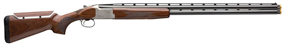 Browning 018184302 Citori CX White 12 Gauge 32in Barrel 3in 2rd, Silver Nitride Receiver, American Black Walnut Stock With Graco Adjustable Comb