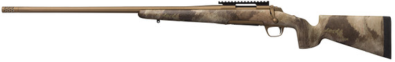 Browning 035437297 X-Bolt Hells Canyon Long Range 300 PRC 3+1 26 in MB Burnt Bronze Cerakote A-TACS AU Camo Fixed McMillan Game Scout Stock Left Hand (Full Size)