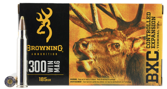 Browning BXC Controlled Expansion Ammunition 300 Winchester Magnum | B192203001