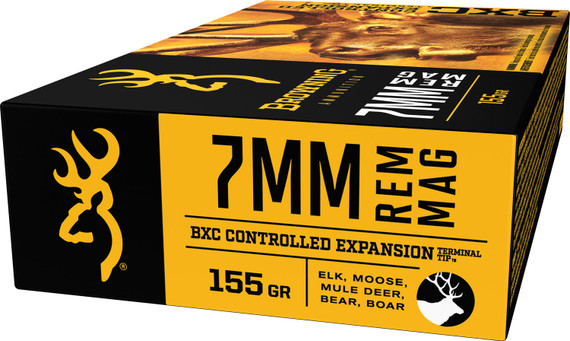 Browning BXC Controlled Expansion Ammunition 7mm Remington Magnum | B192200071