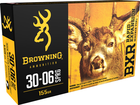 Browning BXR Rapid Expansion Ammunition 30-06 Springfield | B192130061