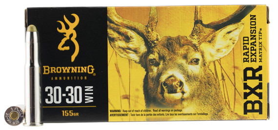 Browning BXR Rapid Expansion Ammunition 30-30 Winchester | B192130301