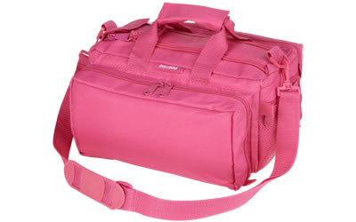 Bulldog Cases Deluxe Range Bag, Pink Finish BD910P